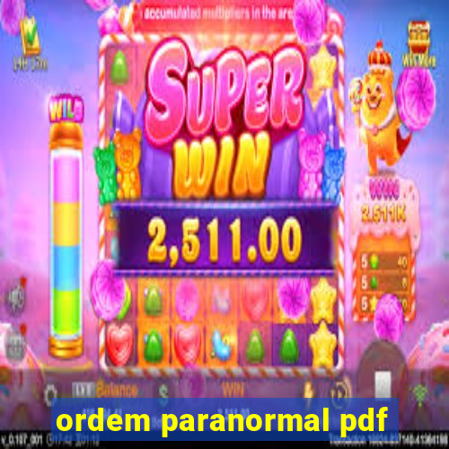 ordem paranormal pdf